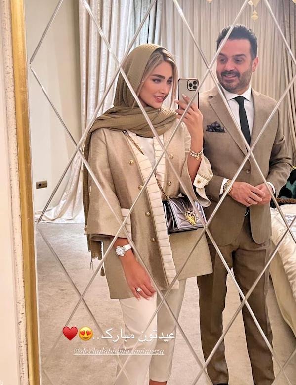 مراسم ازدواج لاکچری آناشید حسینی و دکتر امین رضا چلبیانلو (+عکس و بیوگرافی)